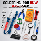 60W SOLDERING IRON KIT PACK OF 13