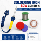 60W SOLDERING IRON KIT PACK OF 4