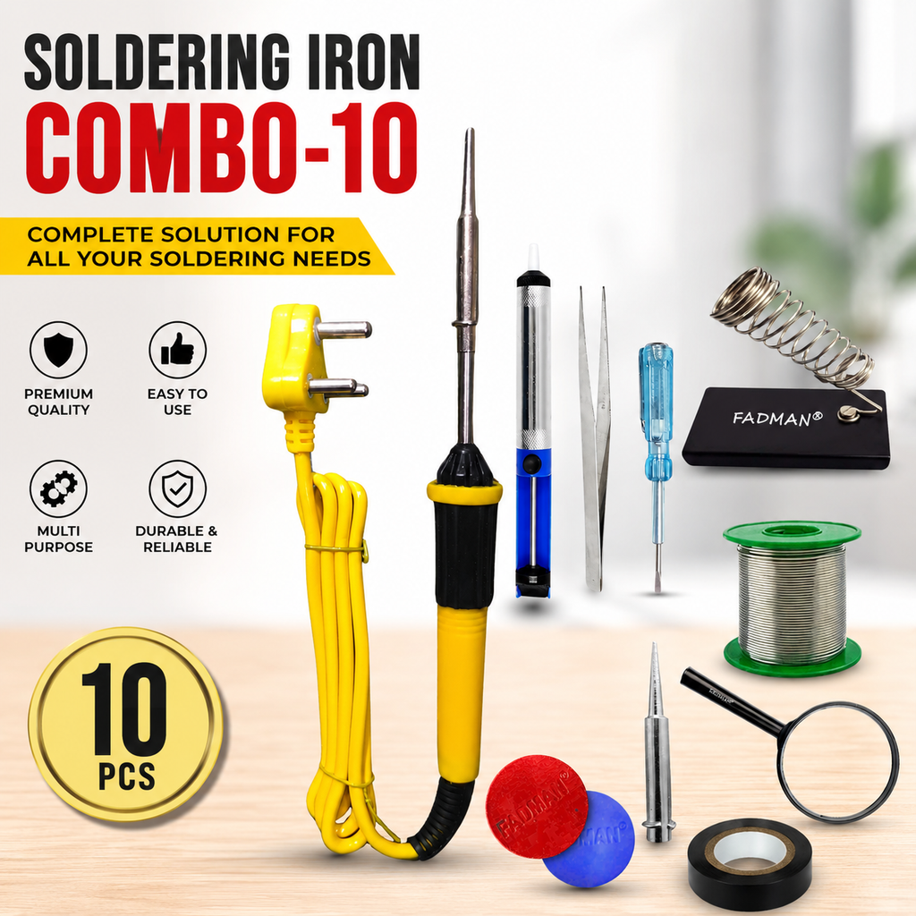 25W SOLDERING IRON KIT PACK OF 10