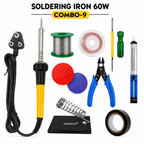 60W SOLDERING IRON KIT PACK OF 9