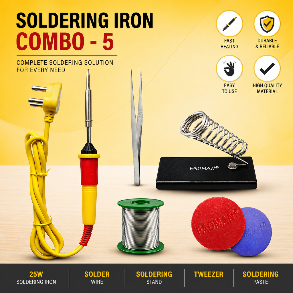 25W SOLDERING IRON KIT PACK OF 5