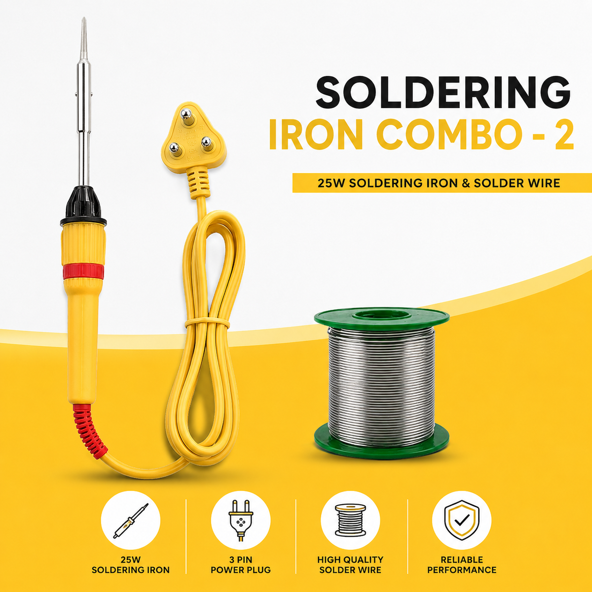 25W SOLDERING IRON KIT PACK OF 2