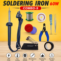60W SOLDERING IRON KIT PACK OF 9