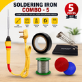 25W SOLDERING IRON KIT PACK OF 5