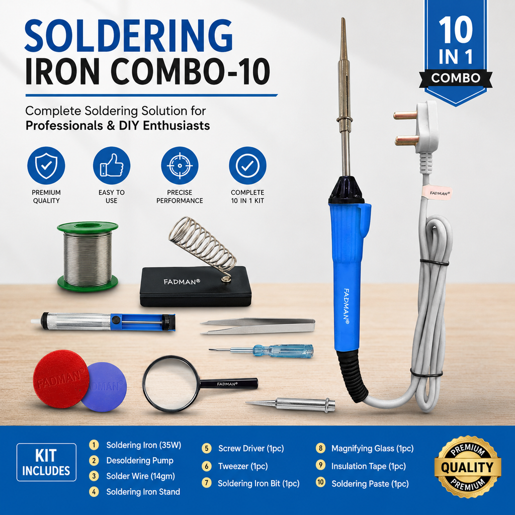 25W SOLDERING IRON KIT PACK OF 10