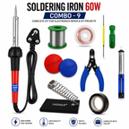 60W SOLDERING IRON KIT PACK OF 9