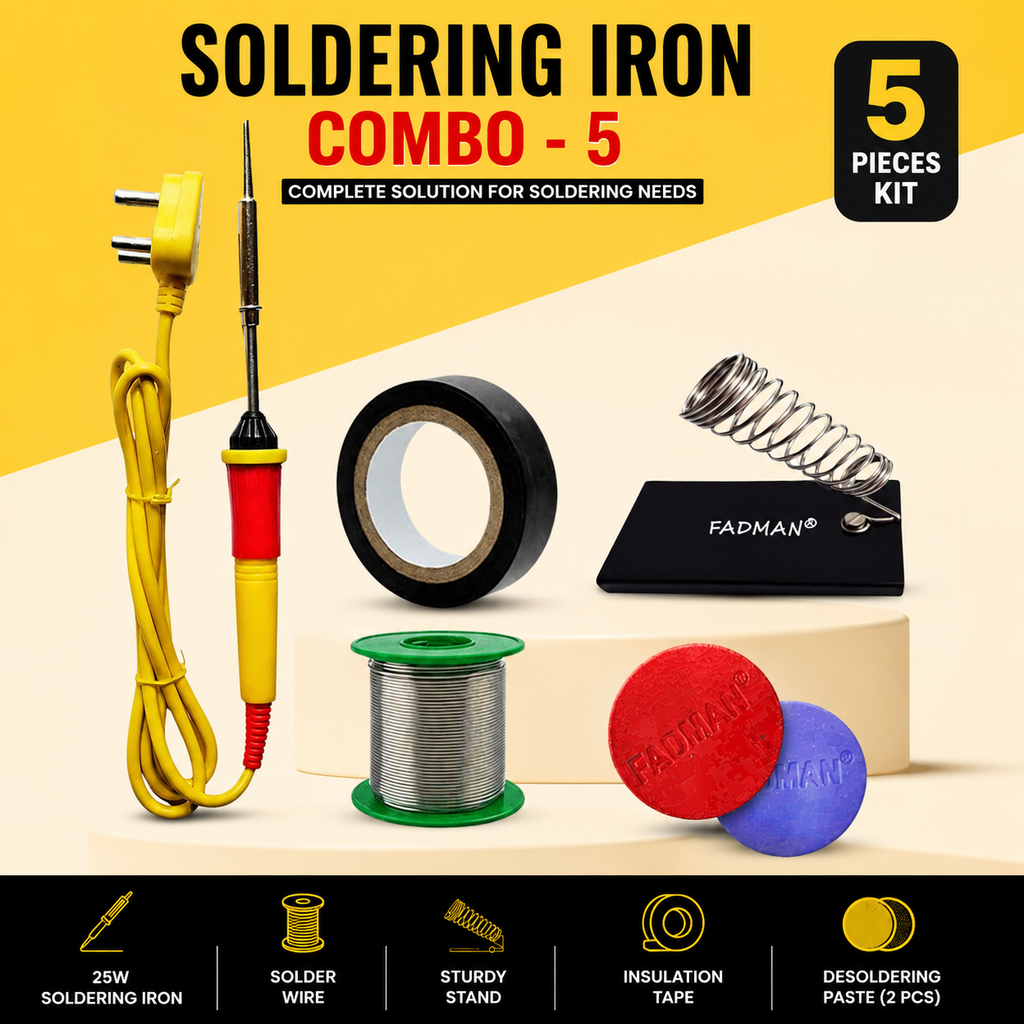25W SOLDERING IRON KIT PACK OF 5