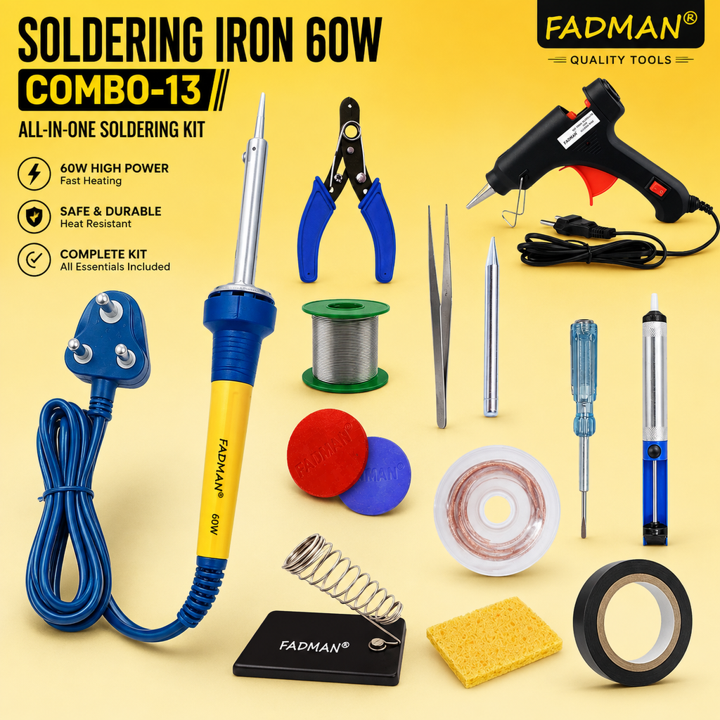 60W SOLDERING IRON KIT PACK OF 13