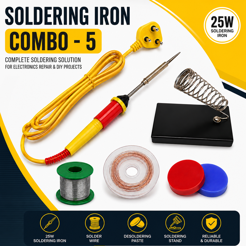 25W SOLDERING IRON KIT PACK OF 5
