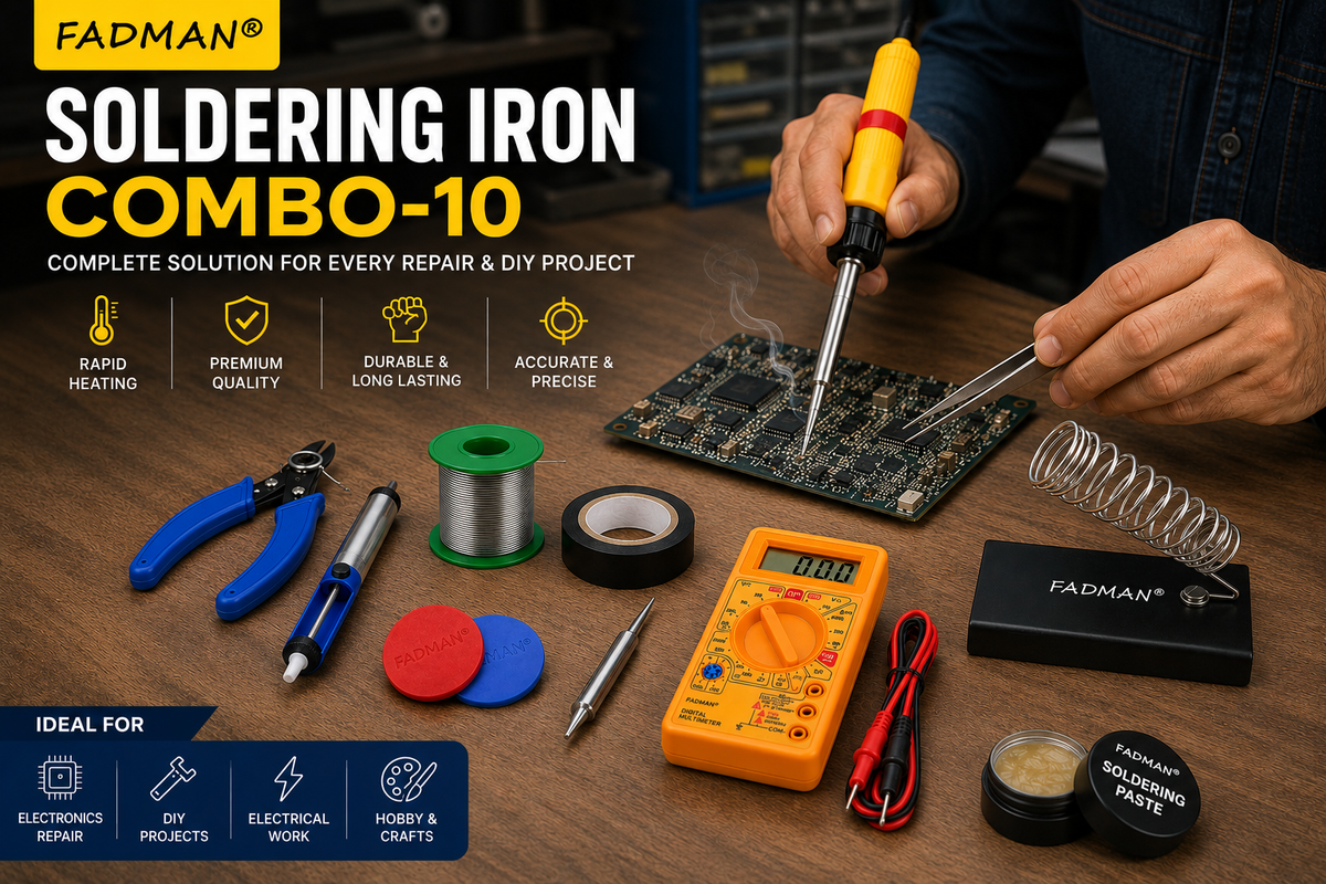 25W SOLDERING IRON KIT PACK OF 10
