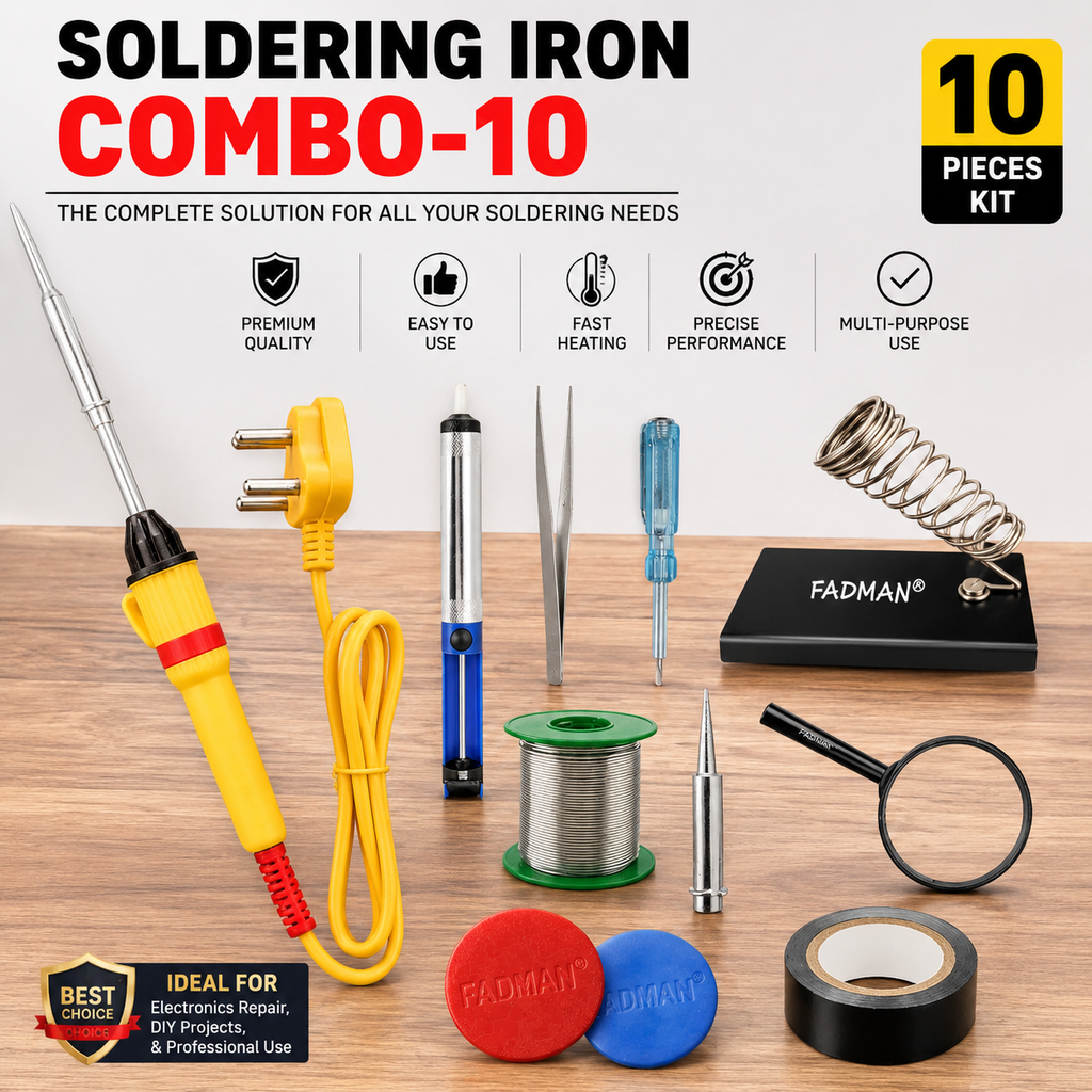 25W SOLDERING IRON KIT PACK OF 10