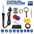 60W SOLDERING IRON KIT PACK OF 9