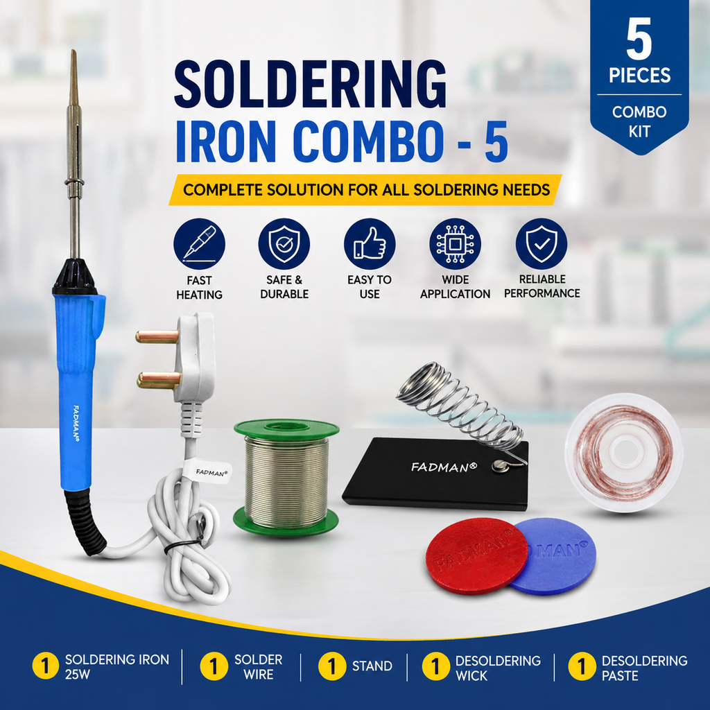 25W SOLDERING IRON KIT PACK OF 5