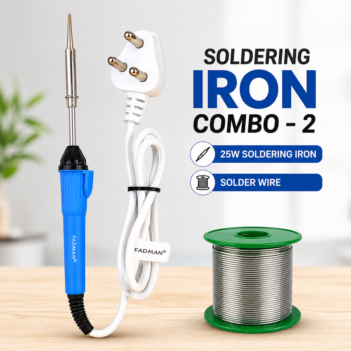 25W SOLDERING IRON KIT PACK OF 2