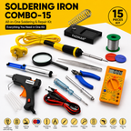 25W SOLDERING IRON KIT PACK OF 15