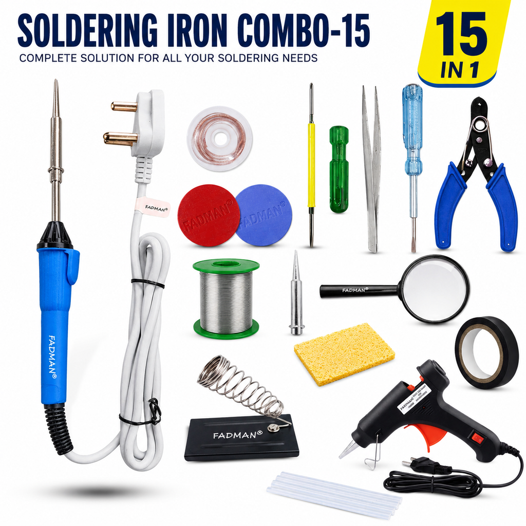 25W SOLDERING IRON KIT PACK OF 15