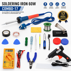 60W SOLDERING IRON KIT PACK OF 17