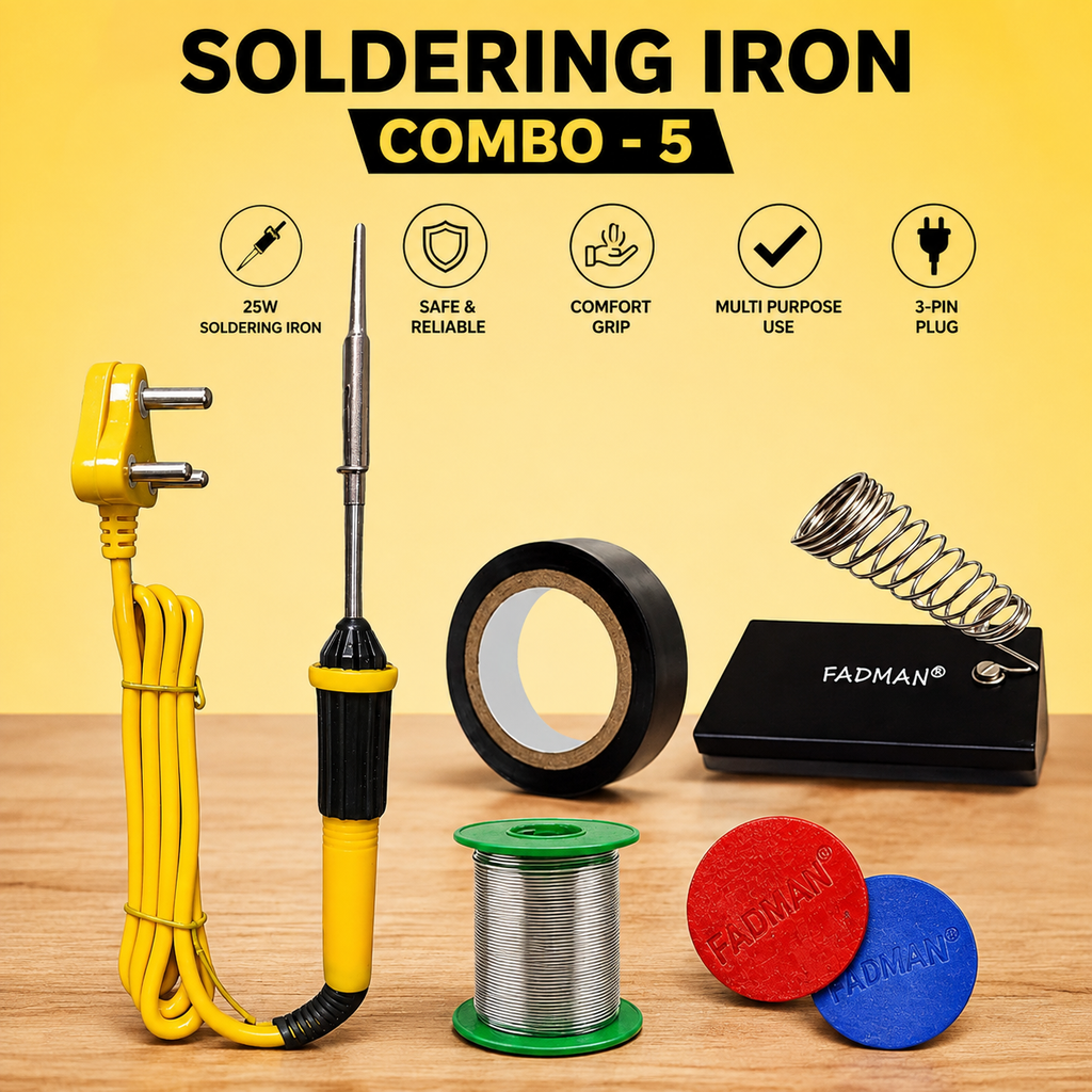 25W SOLDERING IRON KIT PACK OF 5
