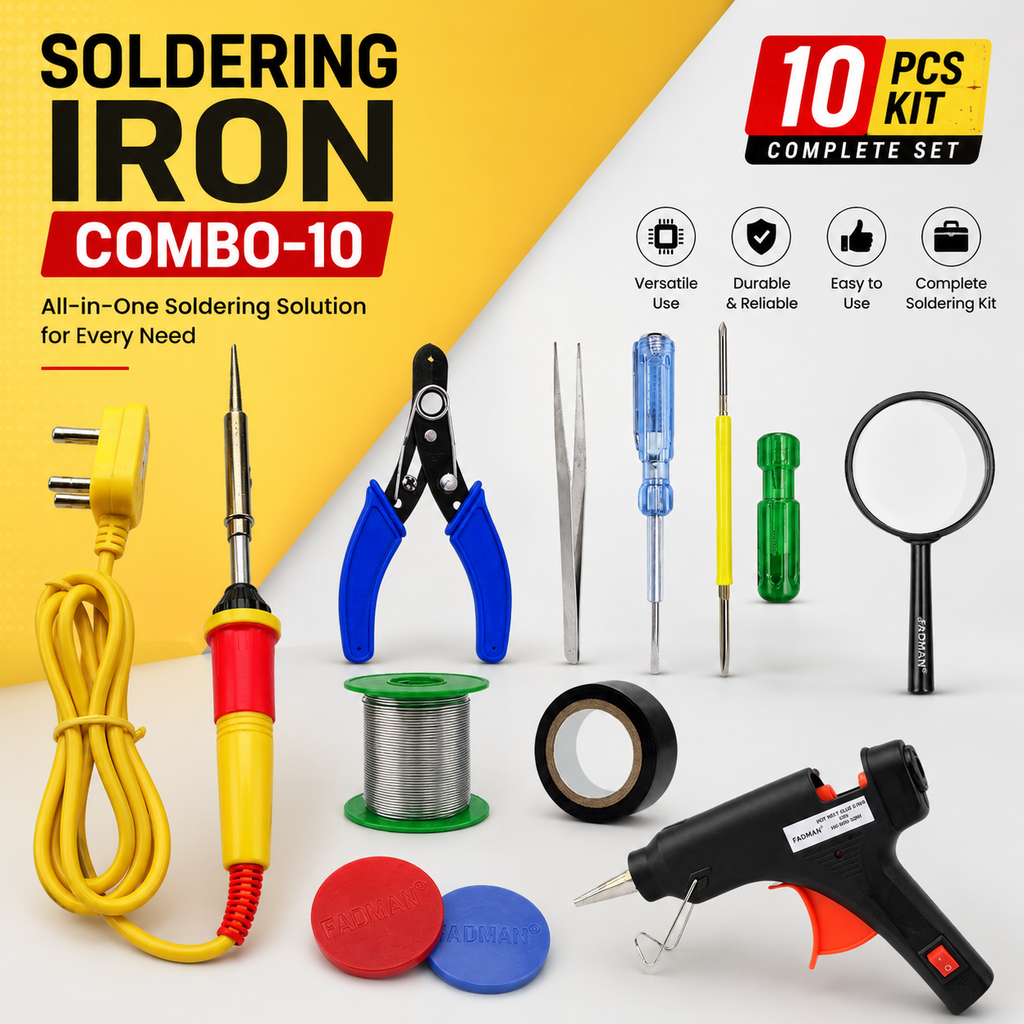 25W SOLDERING IRON KIT PACK OF 10