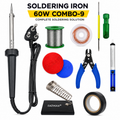 60W SOLDERING IRON KIT PACK OF 9