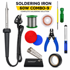 60W SOLDERING IRON KIT PACK OF 9
