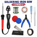 60W SOLDERING IRON KIT PACK OF 9