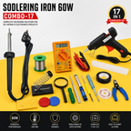60W SOLDERING IRON KIT PACK OF 17