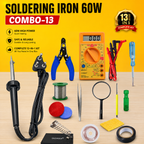 60W SOLDERING IRON KIT PACK OF 13