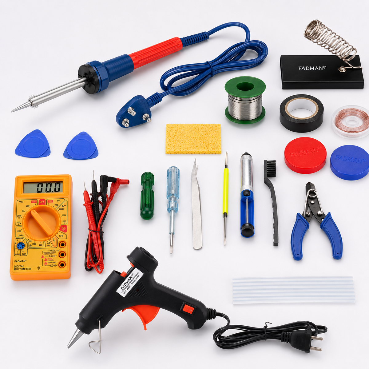 60W SOLDERING IRON KIT PACK OF 17