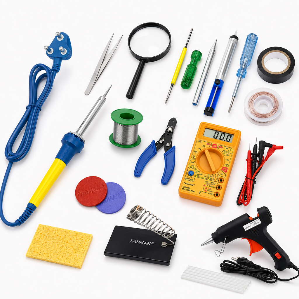 60W SOLDERING IRON KIT PACK OF 17