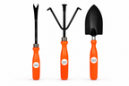 Garden Tool Set for Gardening – Weeder, Cultivator & Big Trowel Hand Tools for Soil Loosening, Weeding & Planting