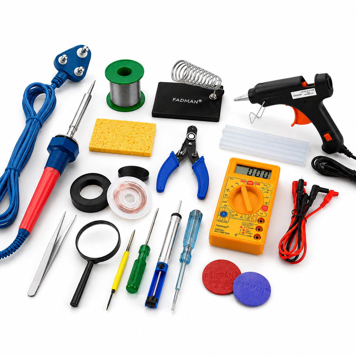 60W SOLDERING IRON KIT PACK OF 17