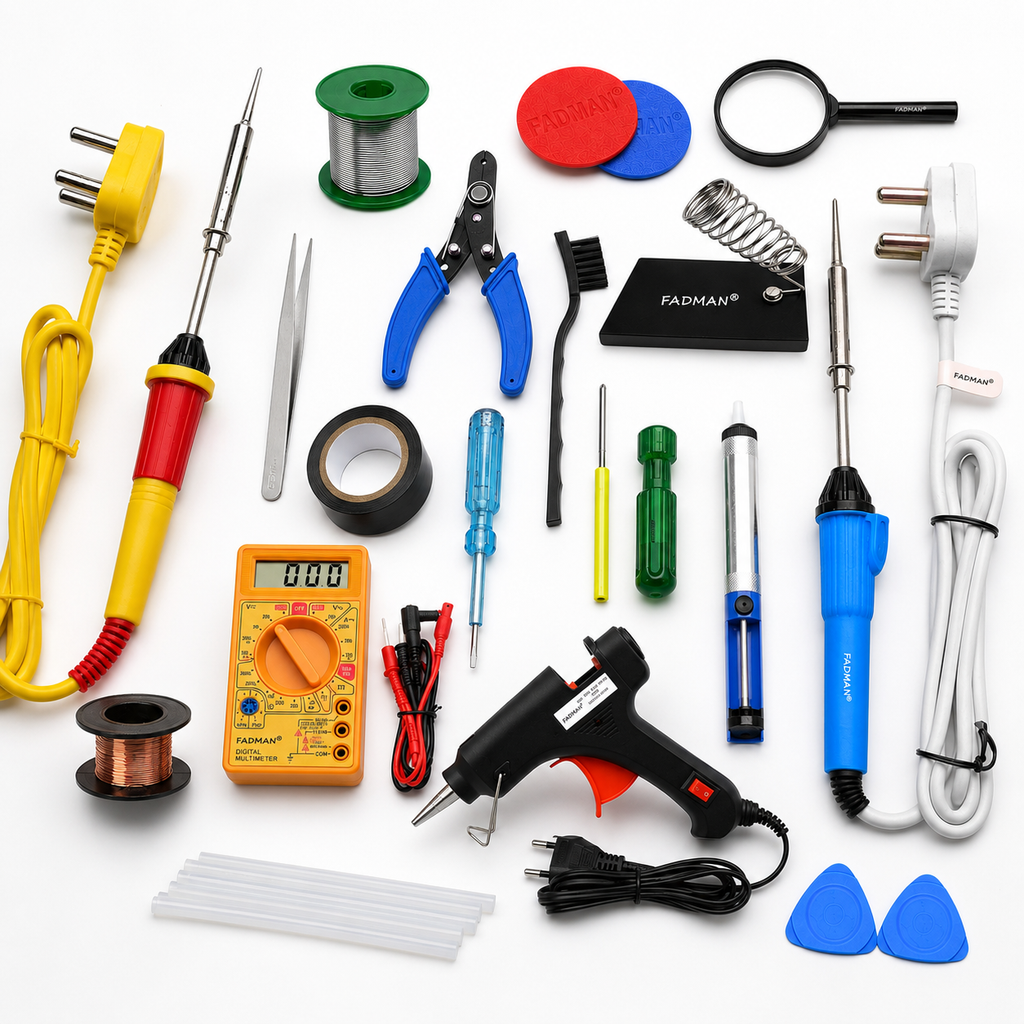 2 X SOLDERING IRON 25W  COMBO KIT PACK OF 18