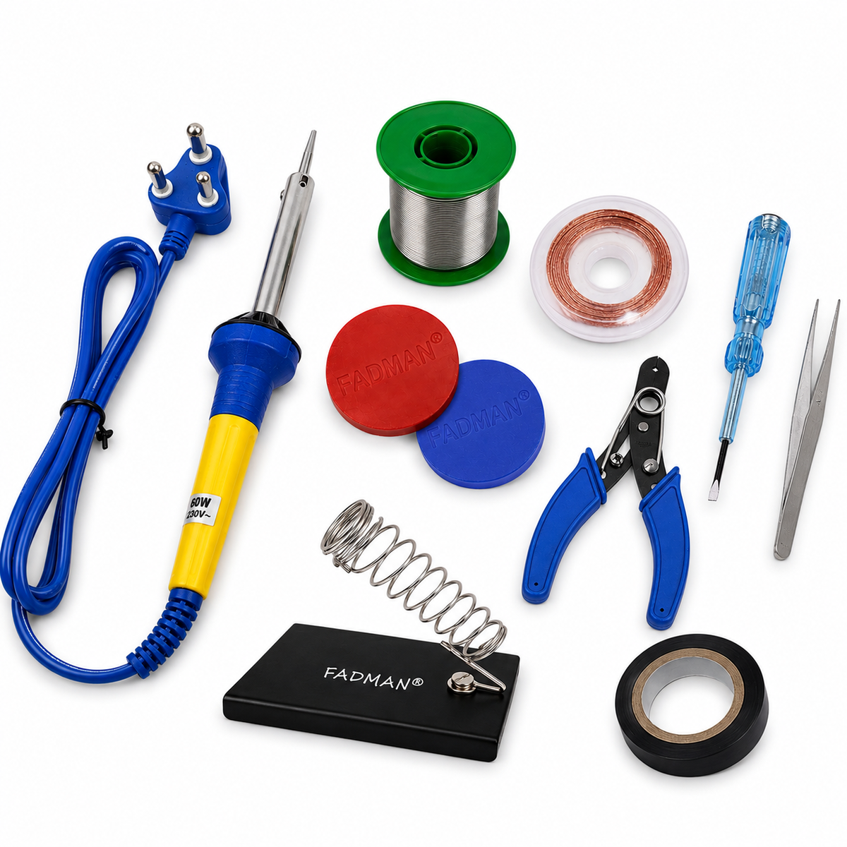60W SOLDERING IRON KIT PACK OF 9
