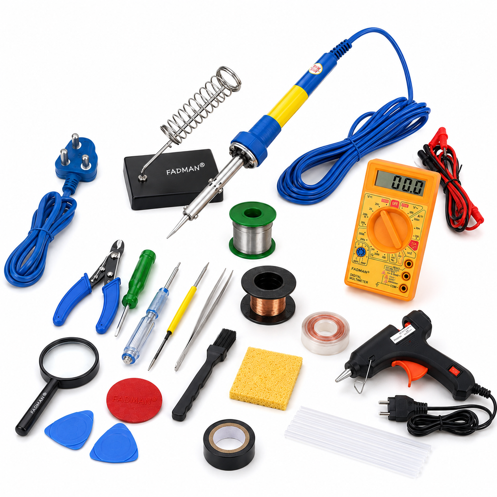 60W SOLDERING IRON KIT PACK OF 17