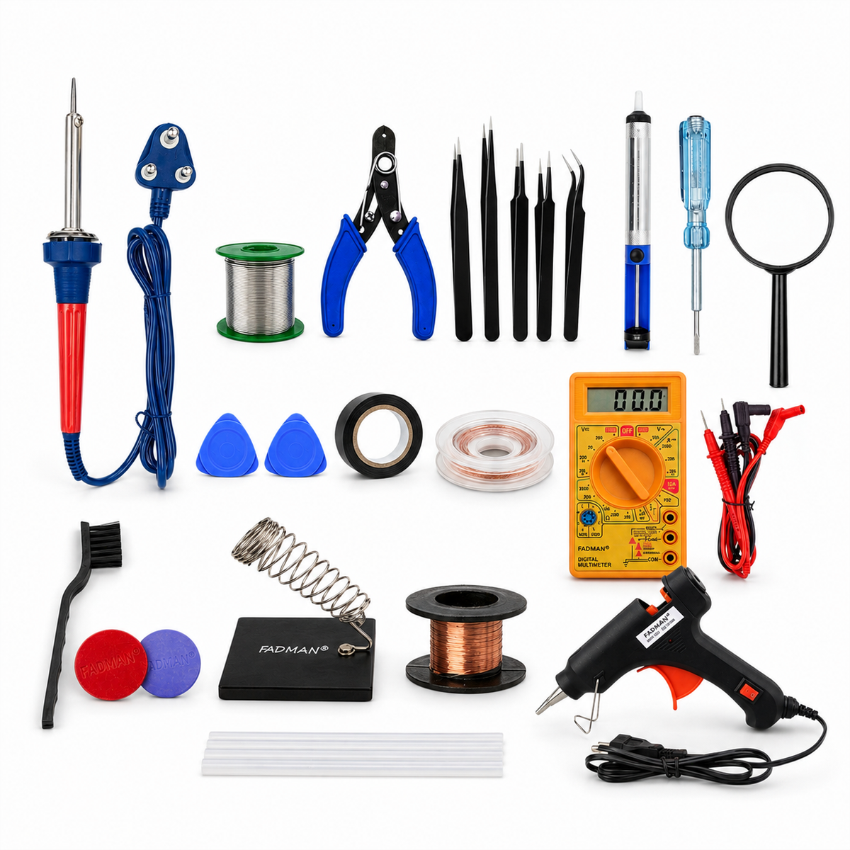 60W SOLDERING IRON KIT PACK OF 17