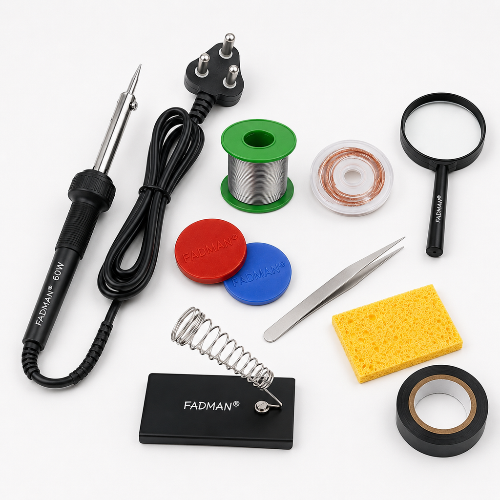 60W SOLDERING IRON KIT PACK OF 9