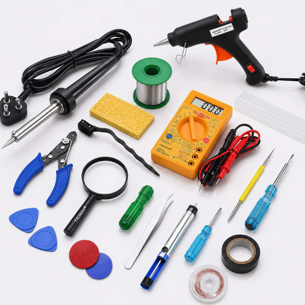 60W SOLDERING IRON KIT PACK OF 17