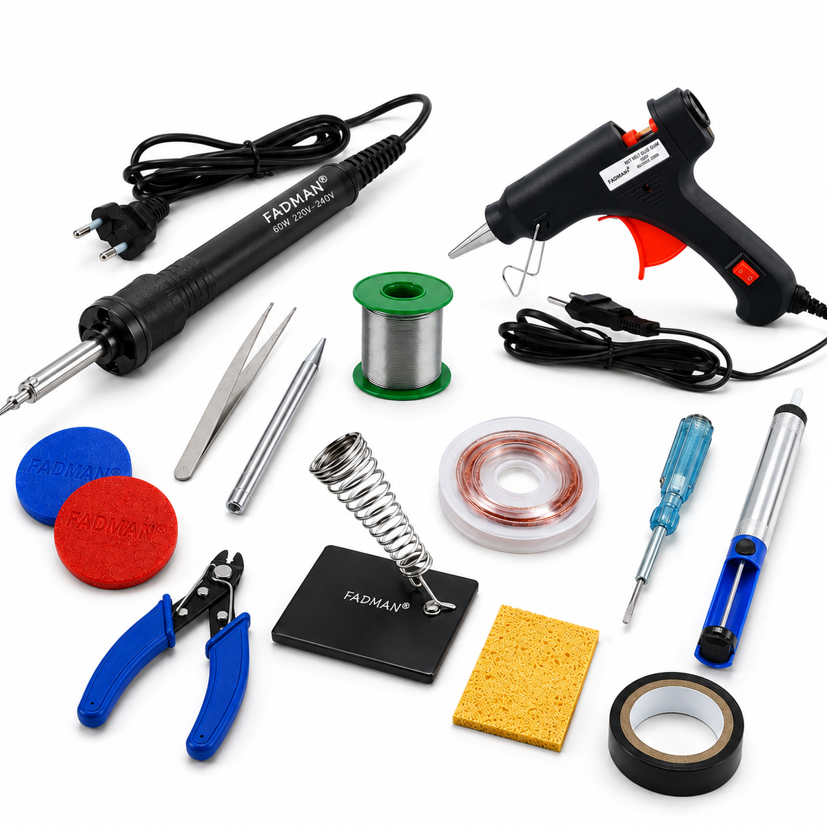 60W SOLDERING IRON KIT PACK OF 13