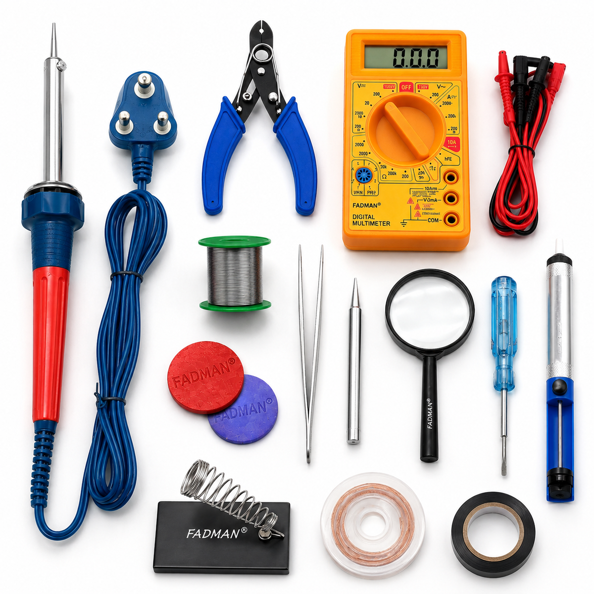 60W SOLDERING IRON KIT PACK OF 13
