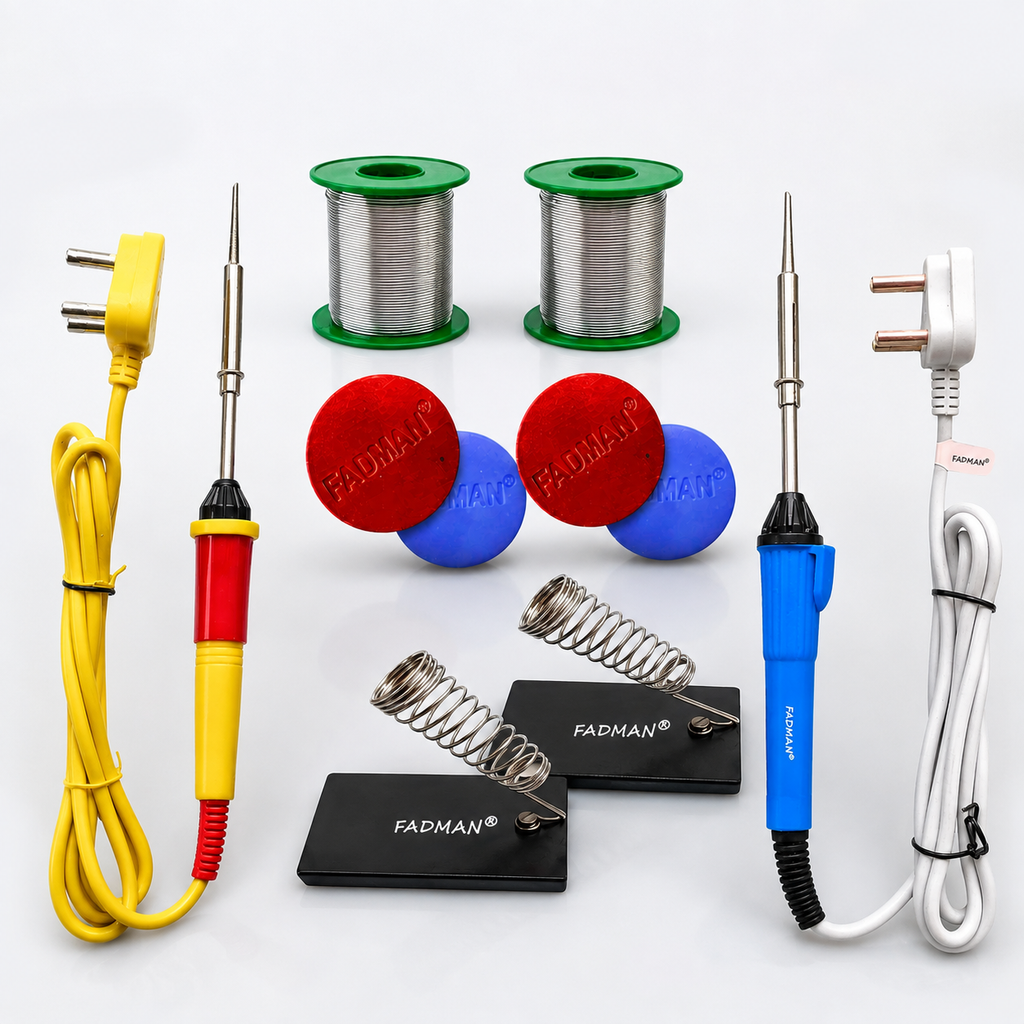 2 X SOLDERING IRON 25W  COMBO KIT PACK OF 8