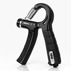 Adjustable Hand Grip Strengthener 5-60KG, Heavy Duty Forearm & Hand Exerciser with Resistance Control, Ergonomic Grip for Men & Women, Wrist & Finger Strength Training