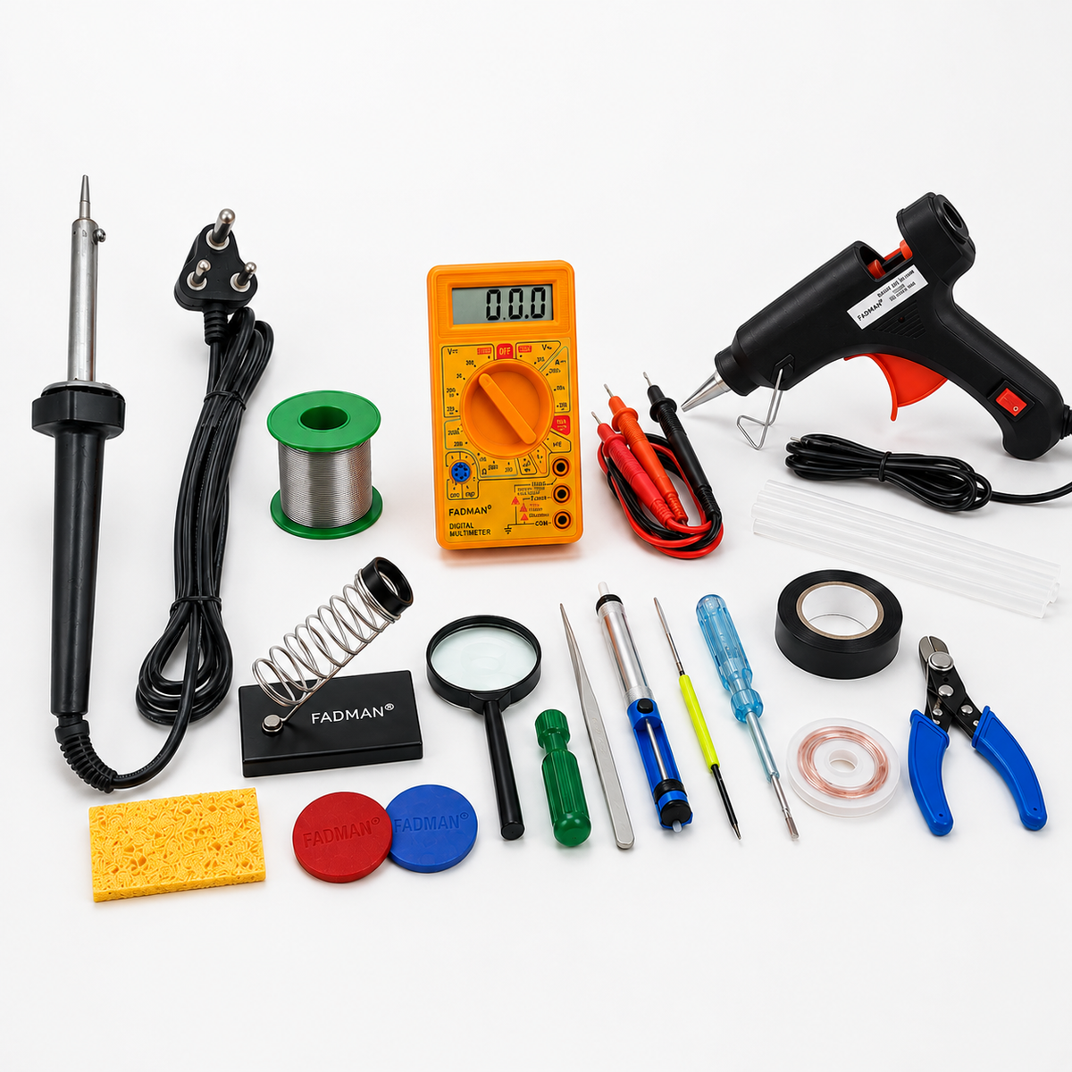 60W SOLDERING IRON KIT PACK OF 17