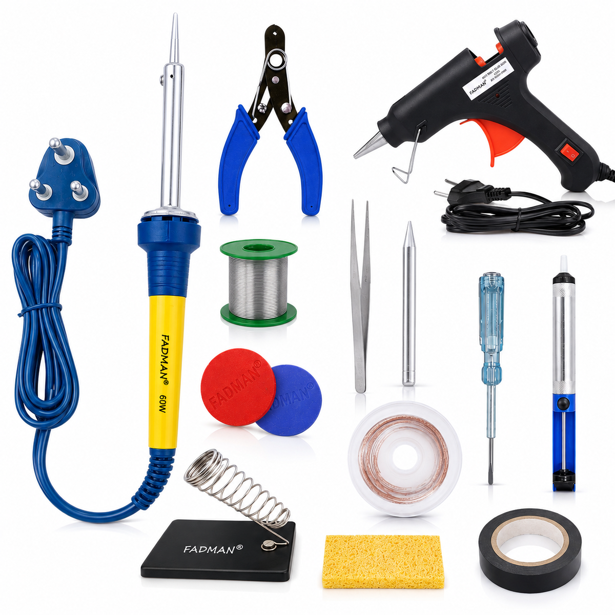 60W SOLDERING IRON KIT PACK OF 13