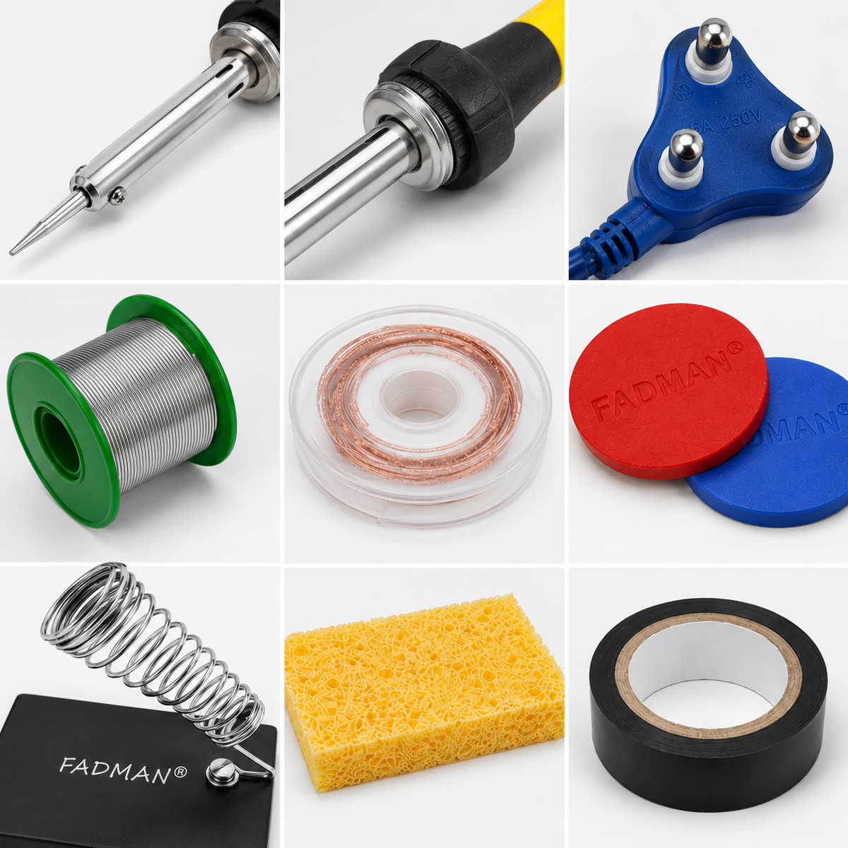 60W SOLDERING IRON KIT PACK OF 9
