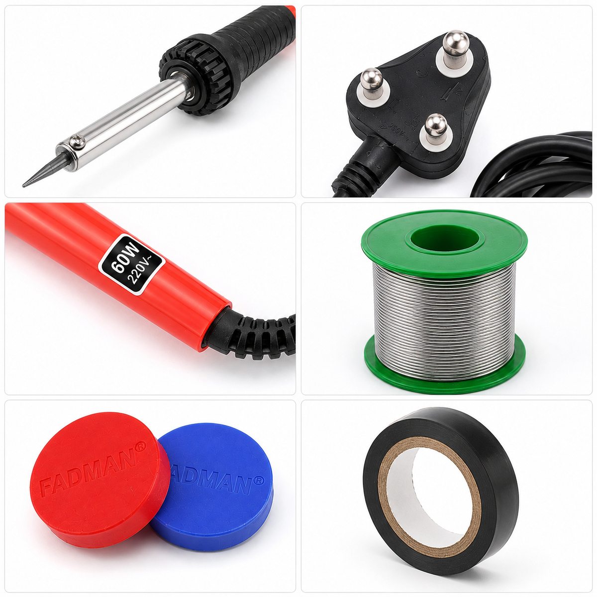 60W SOLDERING IRON KIT PACK OF 4