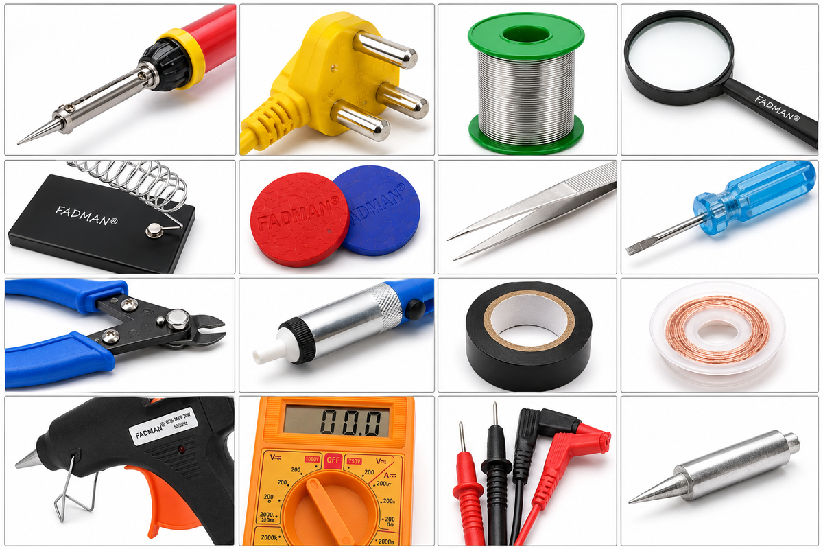 25W SOLDERING IRON KIT PACK OF 15