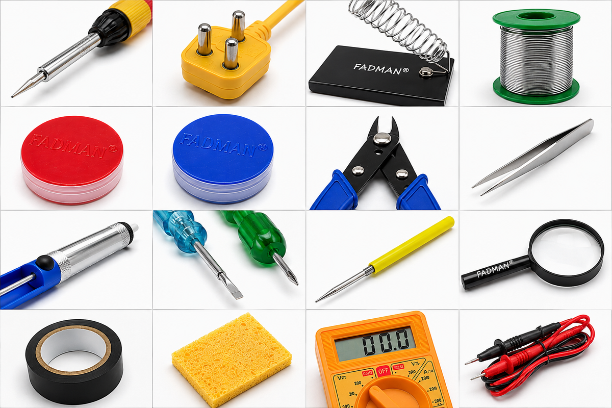 25W SOLDERING IRON KIT PACK OF 15