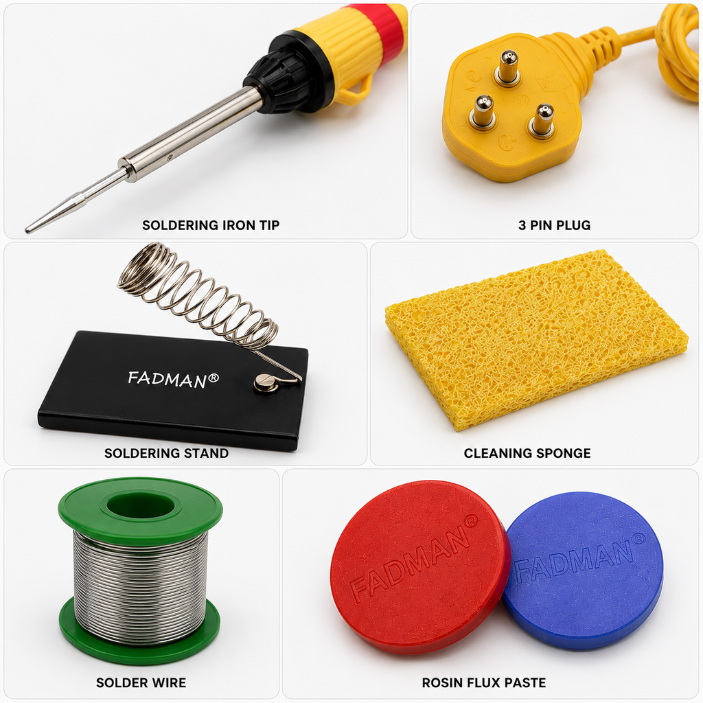 25W SOLDERING IRON KIT PACK OF 5