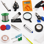 60W SOLDERING IRON KIT PACK OF 17